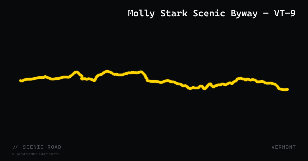 Molly Stark Scenic Byway — VT-9